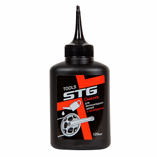 Смазка для велосипедных цепей c молибденом STG 120 мл - фото