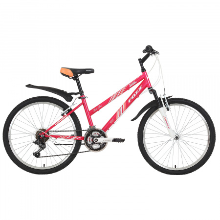 Велосипед Foxx Salsa 24" (2019) (Велосипед Foxx 24" Salsa 12", розовый, TZ-500/POWER/MS-12)