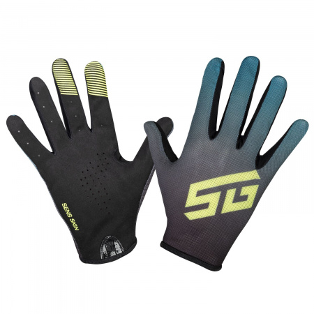 Перчатки полноразмерные STG Sens Skin (Перчатки полноразмерные STG Sens Skin, размер XL, черный с синим)