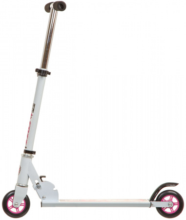 Самокат Foxx Extreme Power 100 (Самокат городской Foxx Extreme Power cталь PVC колеса100мм,ABEC-7, бело-розовый #117751)