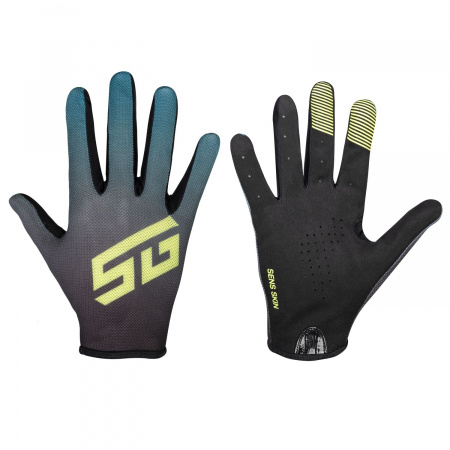 Перчатки полноразмерные STG Sens Skin (Перчатки полноразмерные STG Sens Skin, размер XL, черный с синим)