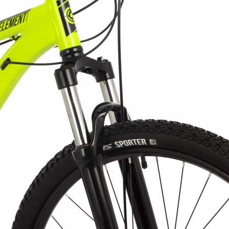 Велосипед Stinger Element Evo 27.5" (2024) (Велосипед STINGER 27.5" ELEMENT EVO зеленый, алюминий, размер 18")