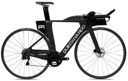 Велосипед Quintana Roo PRSix2 Disc Dura Ace Di2 (Вел-д для триатлона ТТ Quintana Roo PRSix2 Disc 52 STEALTH/GLOSS METL Dura Ace Di2, TTQRDISC52DURAAC)