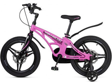 Велосипед Maxiscoo Cosmic Deluxe 18 (2025) (Велосипед Maxiscoo COSMIC 2025 DELUXE 18" Розовый Матовый, MSC-C1843D)