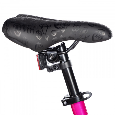 Велосипед Novatrack Flight Pro 16 (2025) (Велосипед NOVATRACK 16" FLIGHT PRO. Магний-алюм.рама, пурпурный, полная защ.цепи, Дисковый тормоз, м)