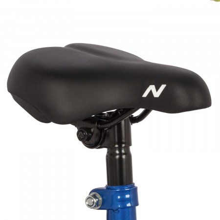Велосипед NOVATRACK ASTRA 14" (2022) (Велосипед NOVATRACK 14" ASTRA синий, тормоз нож, крылья и багажник, полная защита цепи)