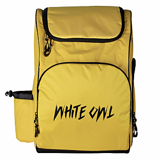 Сумка-рюкзак для ботинок беговых лыж White Owl, 50х35х23 см, желтый - фото