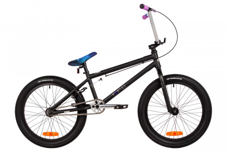 Велосипед Novatrack BMX Zodiac 20 (2025) (Велосипед NOVATRACK 20" BMX ZODIAC, чёрный, сталь , рама 19", U-BRAKE)