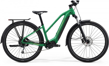Велосипед Merida eBIG.TOUR 400 EQ (2022) (В-д 22 Merida eBIG.TOUR 400 EQ Р:S(38cm) зеленый, 29", 6110943087)