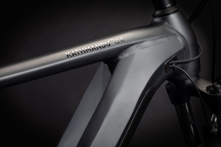 Велосипед CUBE KATHMANDU HYBRID ONE 500 28" (2021) (Велосипед CUBE 2021 KATHMANDU HYBRID ONE 500  iridium´n´black  54 cm, 431171-54)